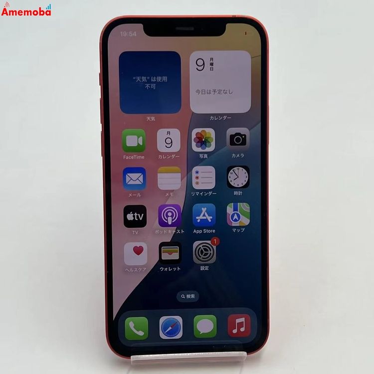 iPhone12 128GB Product Red MGHW3J/A AU��SIM�ե꡼ ����