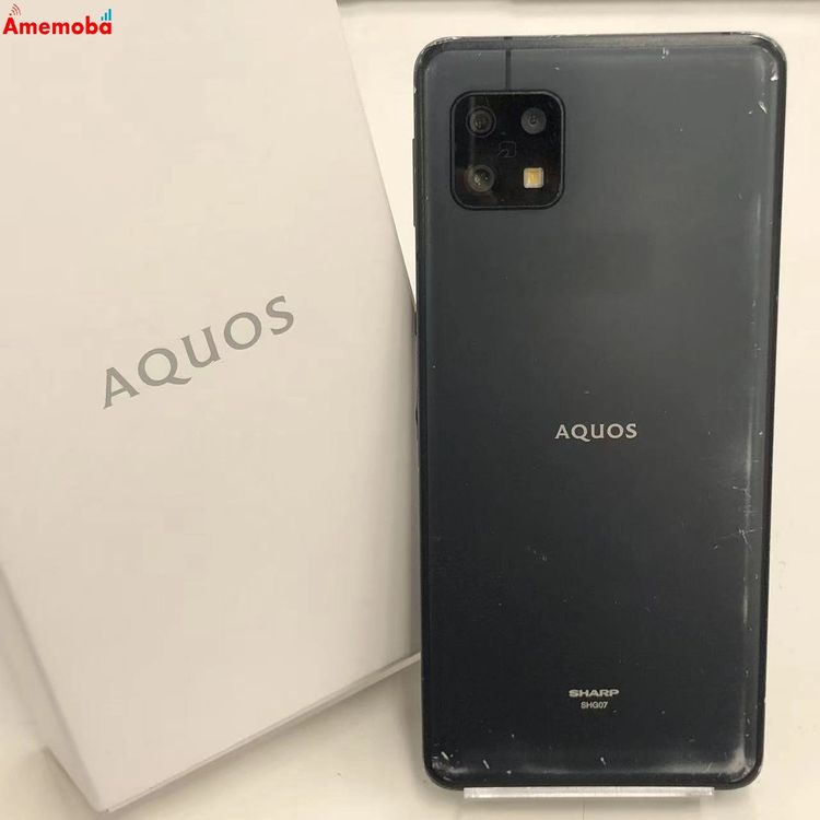 AQUOS sense6s 4GB/64GB �֥�å� SHG07 AU��SIM�ե꡼ �������