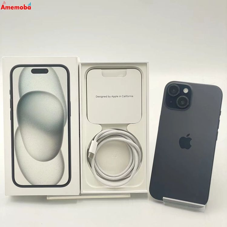 ��®ȯ��iPhone15 128GB �֥�å� MTMH3J/A docomo��SIM�ե꡼