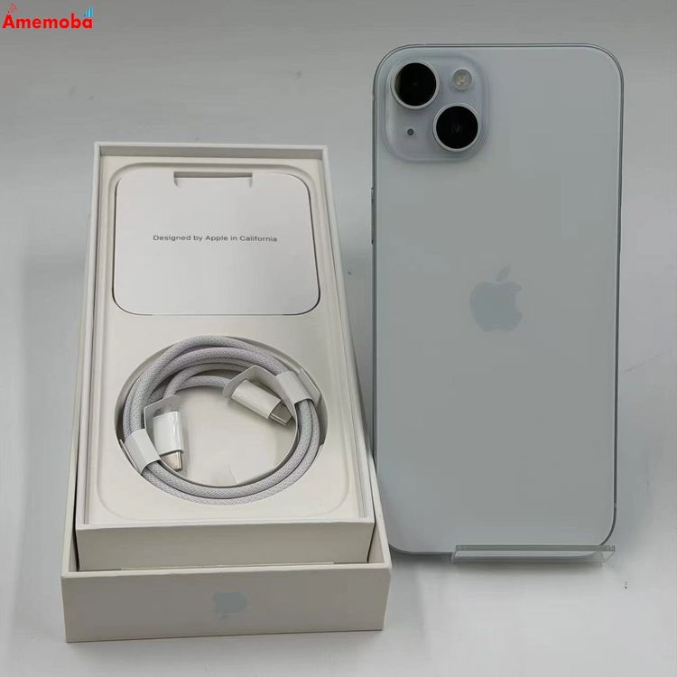 iPhone15 Plus 128GB �֥롼 MU0D3J/A AU��SIM�ե꡼  ������