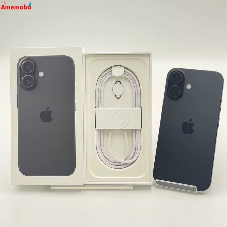 ��®ȯ��iPhone16 128GB �֥�å� MYDQ3J/A Apple��SIM�ե꡼