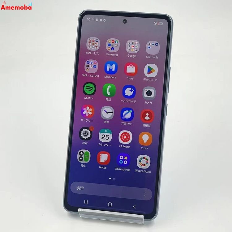 ��®ȯ��Galaxy A53 5G 128GB ��������֥롼 SCG15 AU��SIM�ե꡼