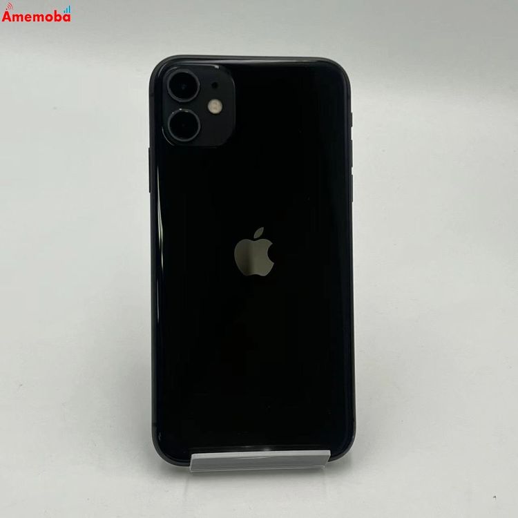 ��®ȯ��iPhone11 64GB �֥�å� MWLT2J/A AU��SIM�ե꡼ �������