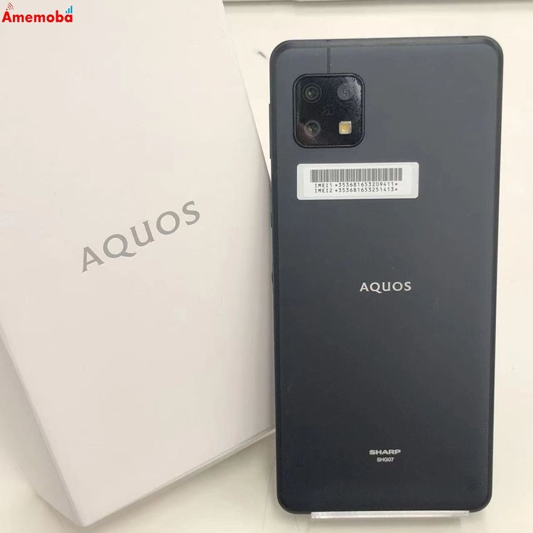 ��®ȯ��AQUOS sense6s 4GB/64GB �֥�å� SHG07 AU��SIM�ե꡼
