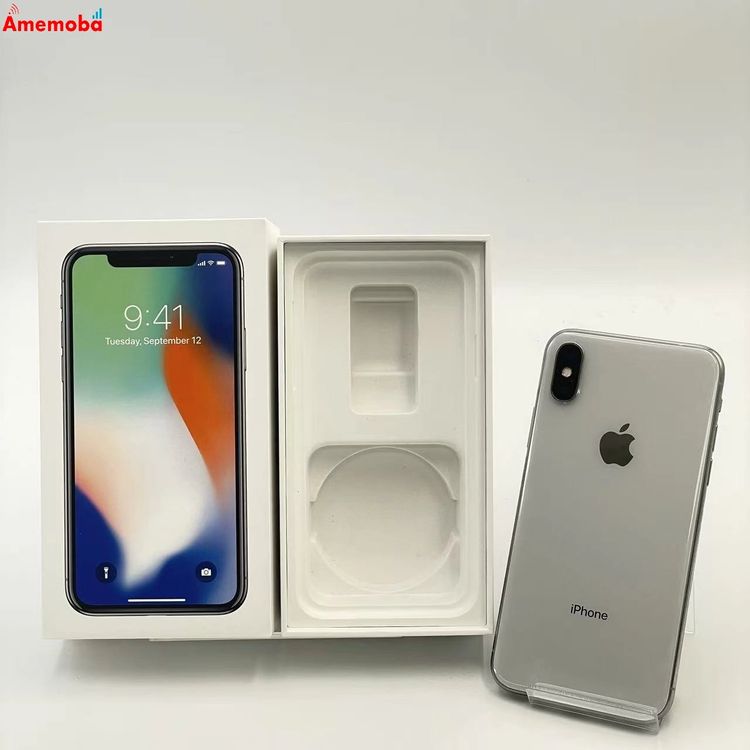 ��®ȯ��iPhoneX 64GB ����С� MQAY2J/A docomo��SIM�ե꡼ ��������