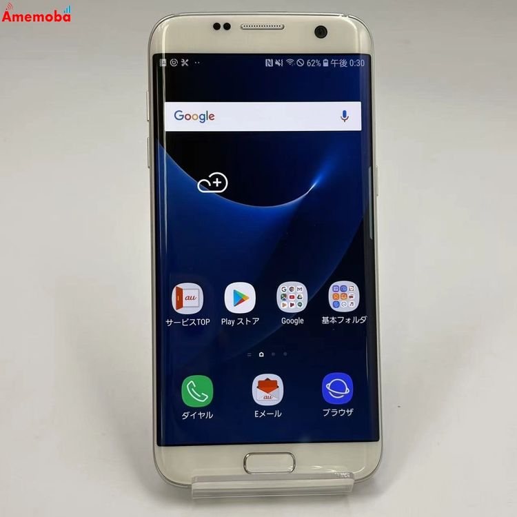 ��®ȯ��Galaxy S7 edge 32GB �ۥ磻�ȥѡ��� SCV33 AU��SIM�ե꡼ ����