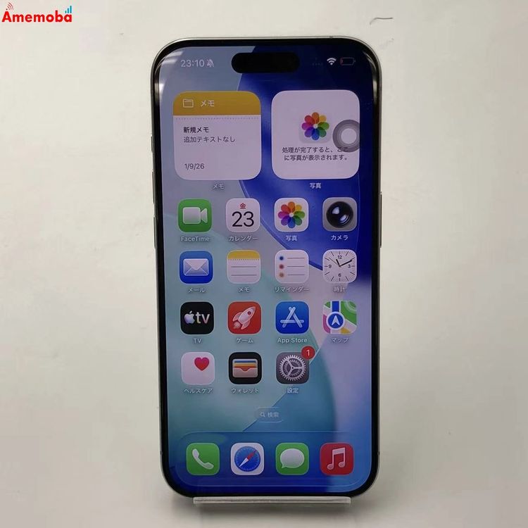 iPhone15 Pro 128GB �ۥ磻�ȥ����˥��� MTU83J/A AU��SIM�ե꡼ ����