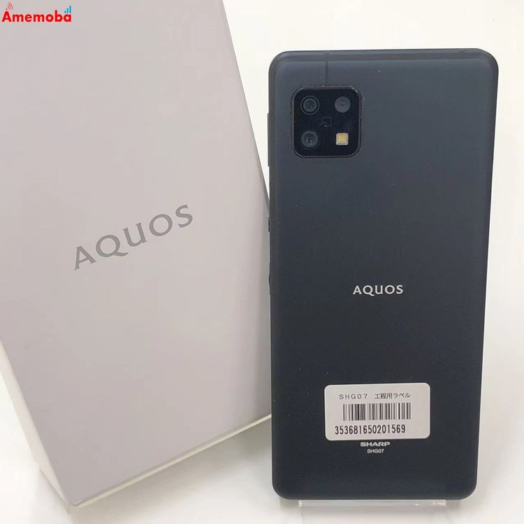 ��®ȯ��AQUOS sense6s 4GB/64GB �֥�å� SHG07 AU��SIM�ե꡼