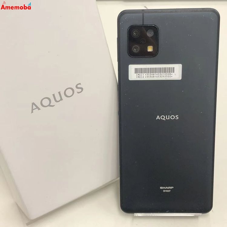 ��®ȯ��AQUOS sense6s 4GB/64GB �֥�å� SHG07 AU��SIM�ե꡼