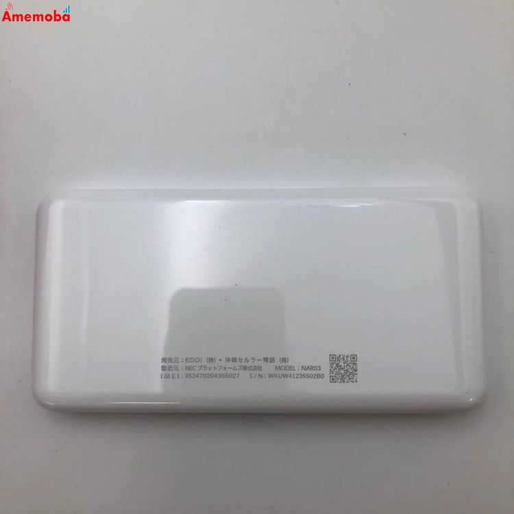 ®ȯSpeed Wi-Fi 5G X12 ** ۥ磻 NAR03 AU 