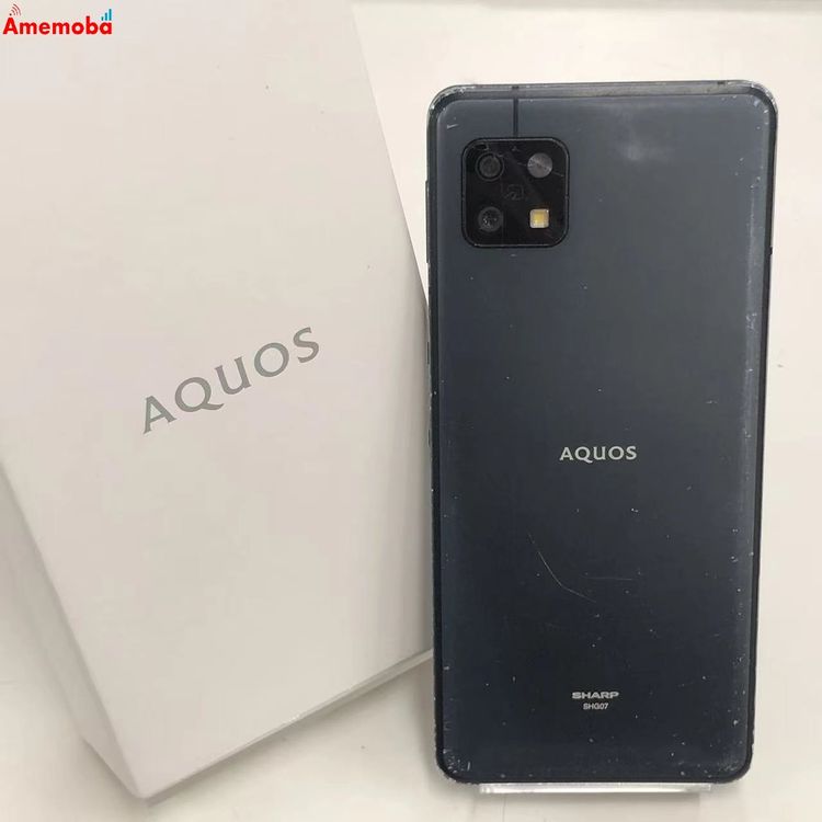 AQUOS sense6s 4GB/64GB �֥�å� SHG07 AU��SIM�ե꡼ �������