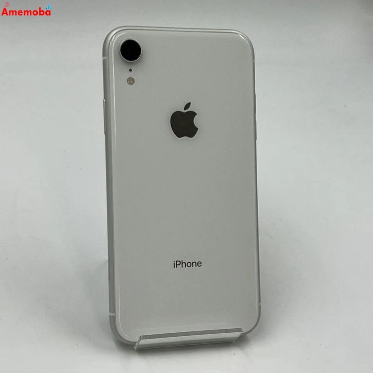 ��®ȯ��iPhoneXR 64GB �ۥ磻�� MT132ZA/A ������SIM�ե꡼ �������