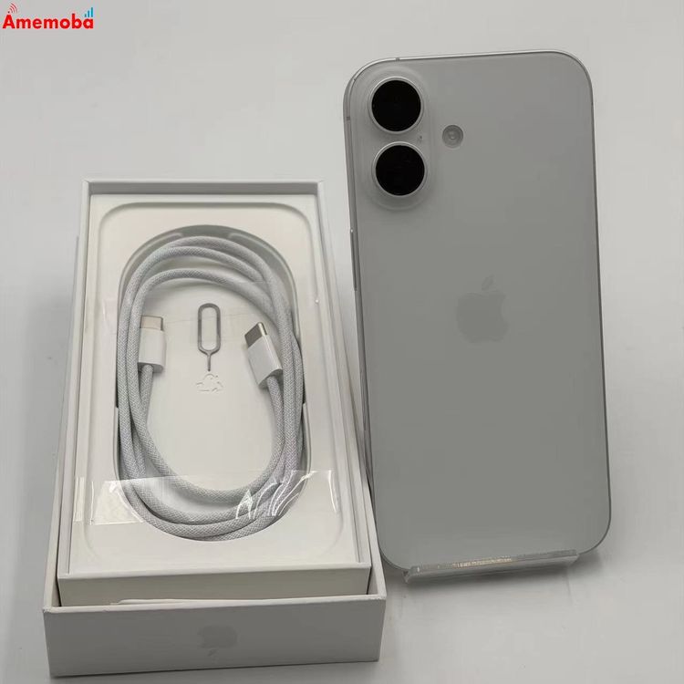 ��®ȯ��iPhone16 256GB �ۥ磻�� MYDX3J/A docomo��SIM�ե꡼