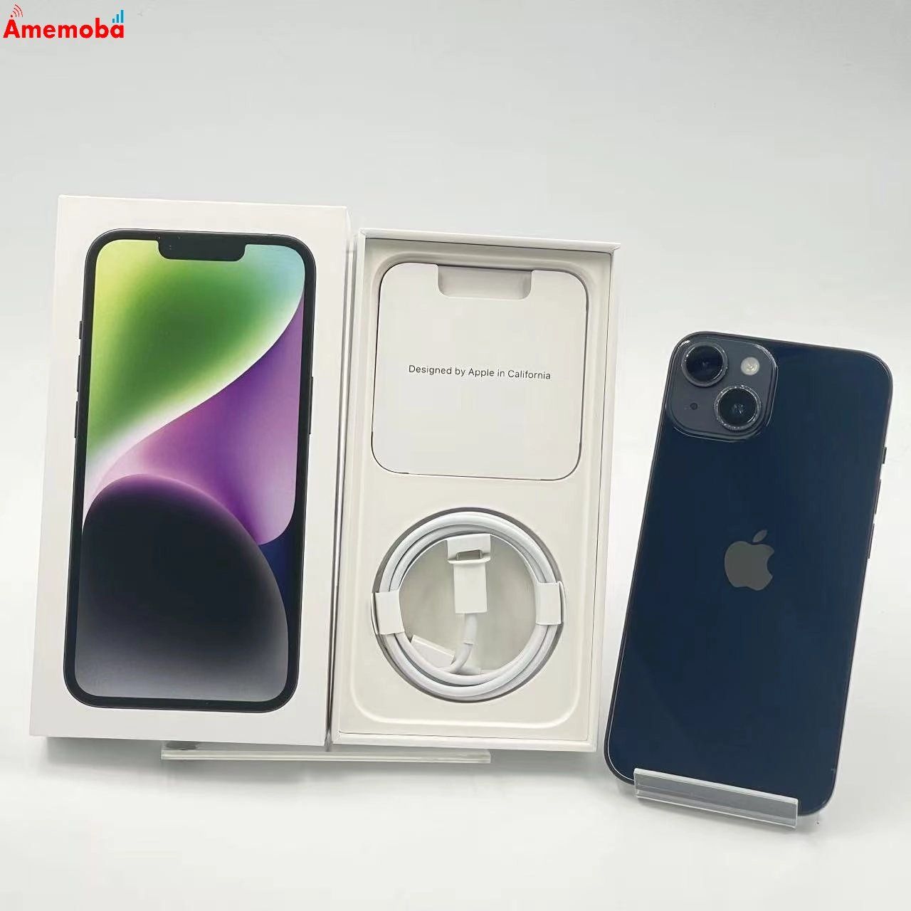 ムスビー｜爆速発送iPhone14 128GB ミッドナイト MPUD3J/A AU版SIM
