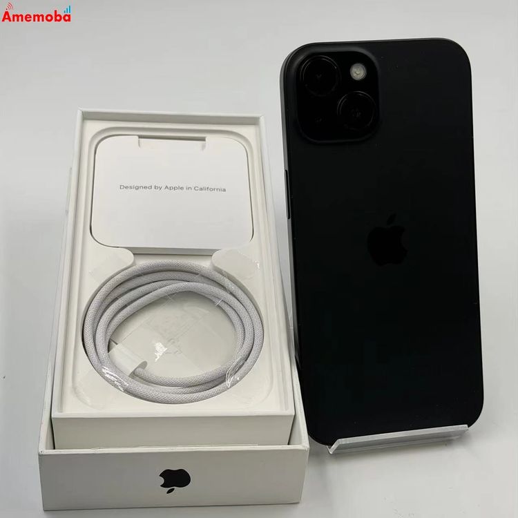 ��®ȯ��iPhone15 128GB �֥�å� MTMH3J/A  Apple��SIM�ե꡼