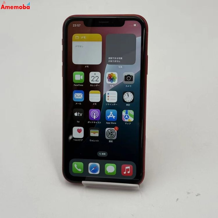 ��®ȯ��iPhoneXR 64GB Product Red MT062J/A AU��SIM�ե꡼