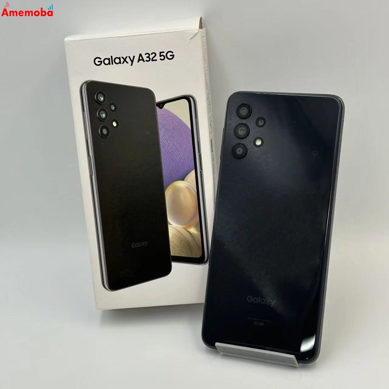 【新品未使用】GALAXY A32 5G 128GB オーサムブラック Galaxy SIMフリー A32 5G SCG08 オーサムブラック [Awesome