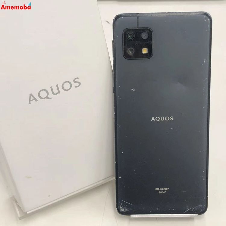 ��®ȯ��AQUOS sense6s 4GB/64GB �֥�å� SHG07 AU��SIM�ե꡼