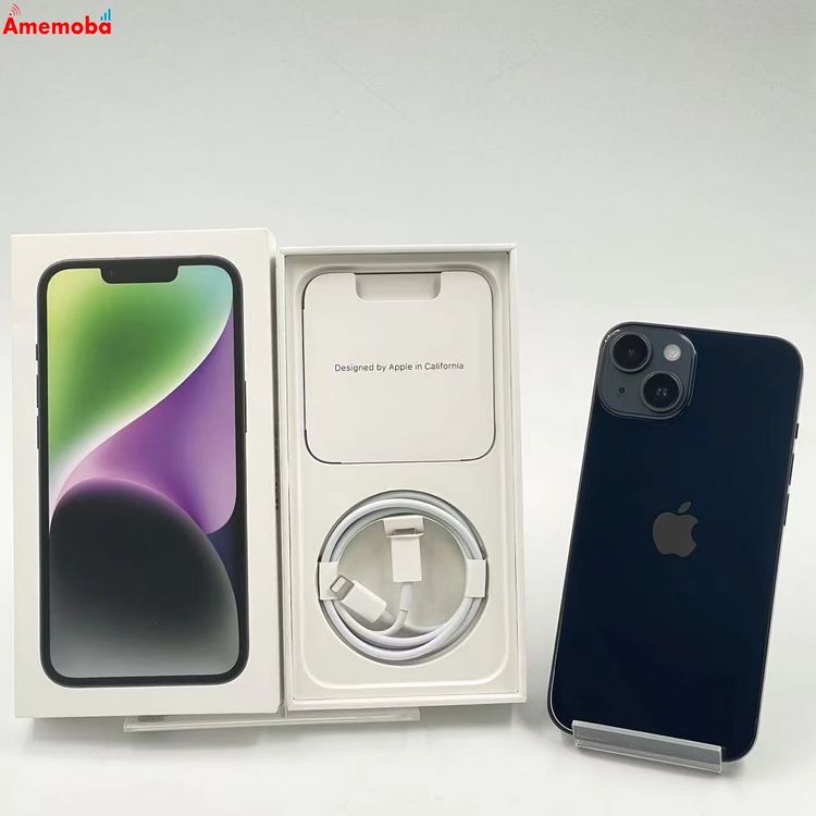 ��®ȯ��iPhone14 128GB �ߥåɥʥ��� MPUD3J/A AU��SIM�ե꡼ ����