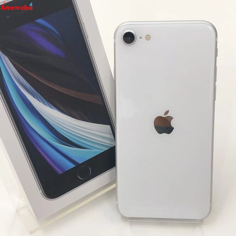 iPhoneSE ��2���� 64GB �ۥ磻�� MHGQ3J/A docomo��SIM�ե꡼ ̤����
