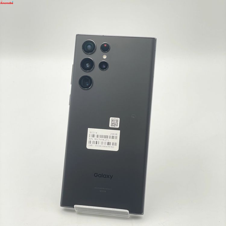 Galaxy S22 Ultra 256GB �ե���ȥ�֥�å� SCG14 AU��SIM�ե꡼ ��