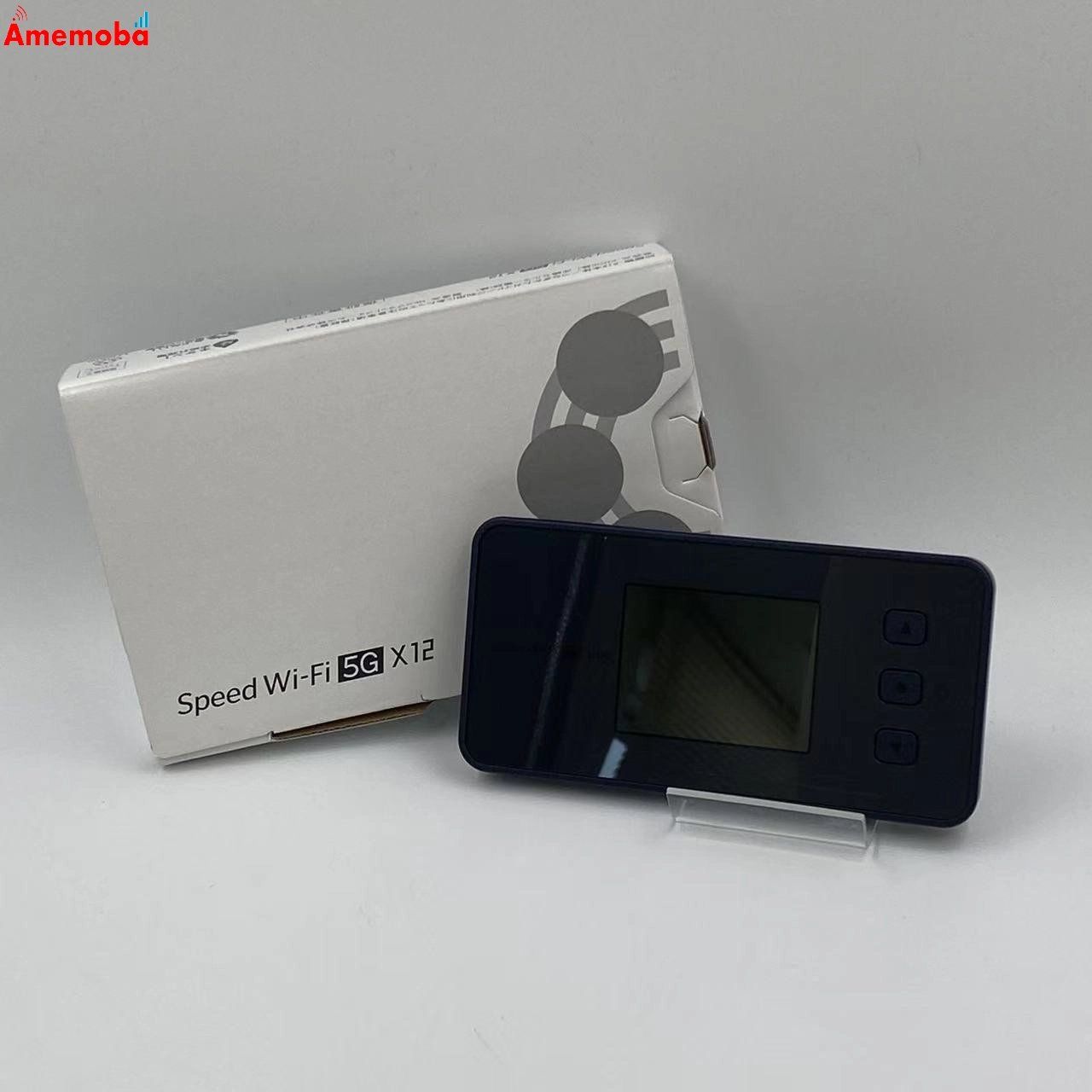ムスビー｜爆速発送Speed Wi-Fi 5G X12 シャドーブラック NAR03