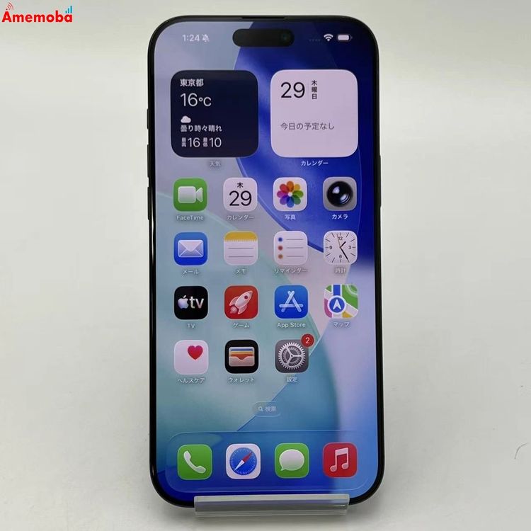��®ȯ��iPhone16 Pro Max 1TB �֥�å������˥��� MYWQ3J/A SIM�ե꡼