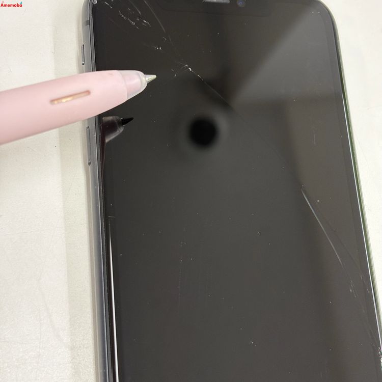 ��®ȯ��iPhone11 64GB �֥�å� MWLT2J/A AU��SIM�ե꡼ �������