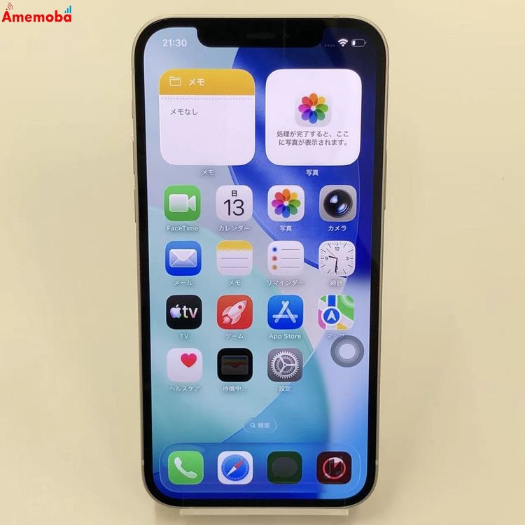 ��®ȯ��iPhone12 64GB �ۥ磻�� MGHP3J/A SoftBank��SIM�ե꡼ ����
