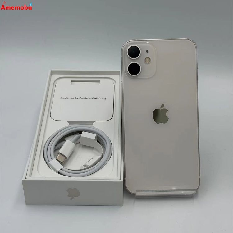 ��®ȯ��iPhone12 mini 64GB �ۥ磻�� MGA63J/A AU��SIM�ե꡼ ������