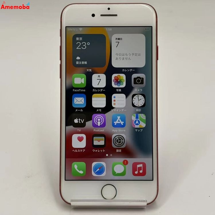 iPhone7 128GB Product Red MPRX2J/A docomo��SIM�ե꡼