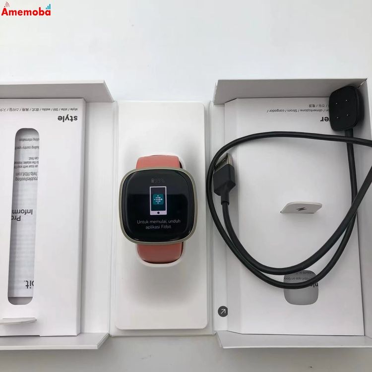 ®ȯFitbit Versa 3 * ԥ󥯥쥤/եȥ FB511 