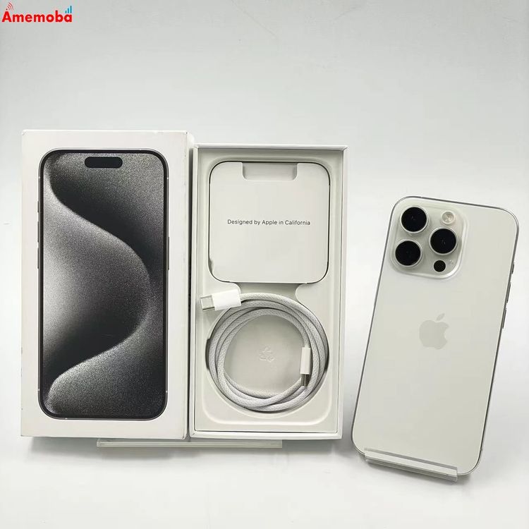 iPhone15 Pro 128GB �ۥ磻�ȥ����˥��� MTU83J/A AU��SIM�ե꡼ ����