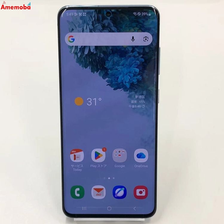 Galaxy S20 5G 128GB ���饦�� �֥롼 SC-51A AU��SIM�ե꡼ ����
