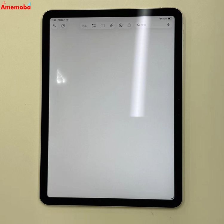 iPad Air 11����� ��6���� Wi-Fi��ǥ� 128GB �������饤�� MUWE3J/A