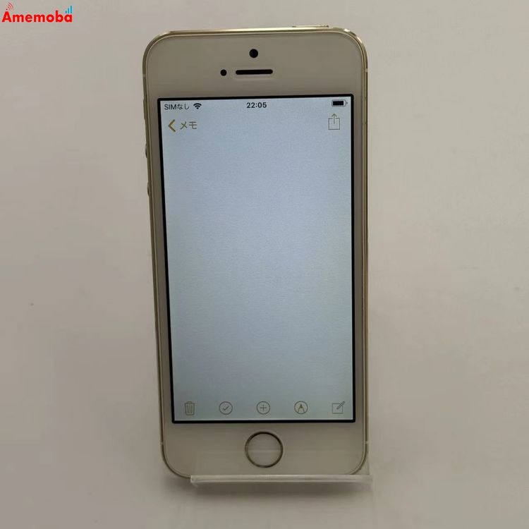 ��®ȯ��iPhone5s 16GB ������� ME334J/A docomo��
