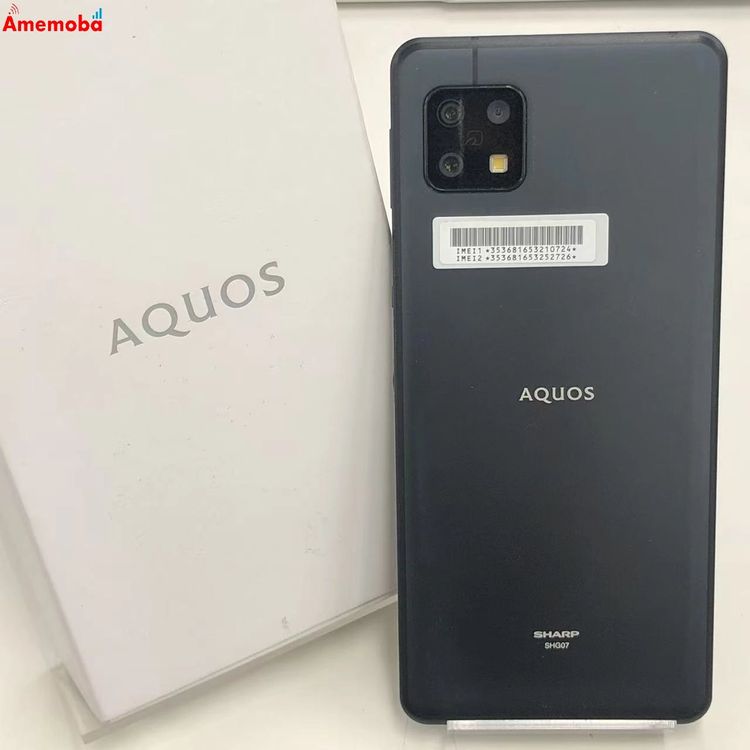 ��®ȯ��AQUOS sense6s 4GB/64GB �֥�å� SHG07 AU��SIM�ե꡼
