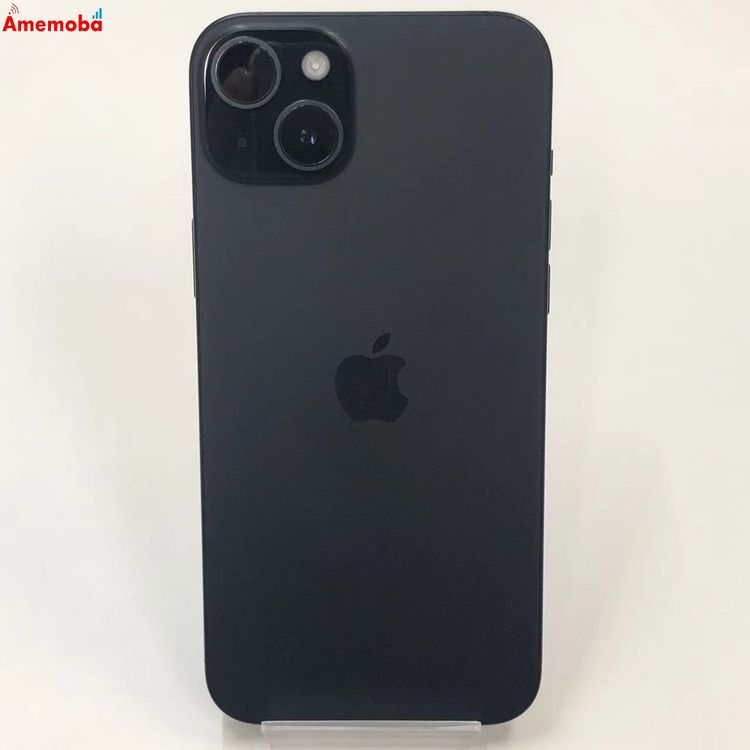 ��®ȯ��iPhone15 Plus 128GB �֥�å� 3M457J/A AU��SIM�ե꡼