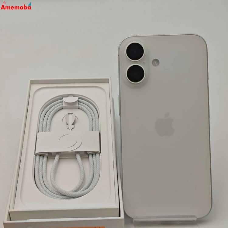 ��®ȯ��iPhone16 128GB �ۥ磻�� MYDR3J/A Apple��SIM�ե꡼ ����Ʊ��