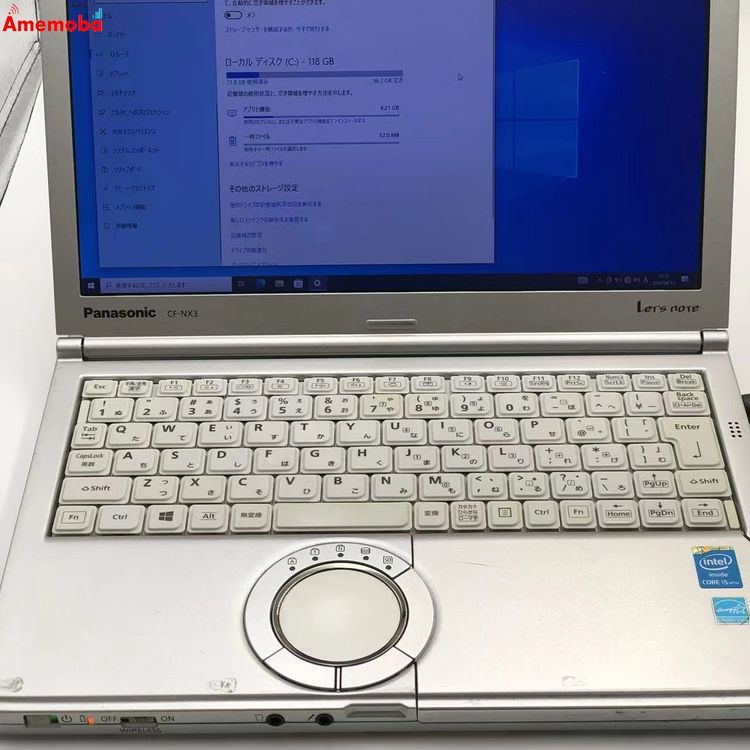 Let's note NX3 CF-NX3 Core i5-4300U 1.90GHz 2.49GH