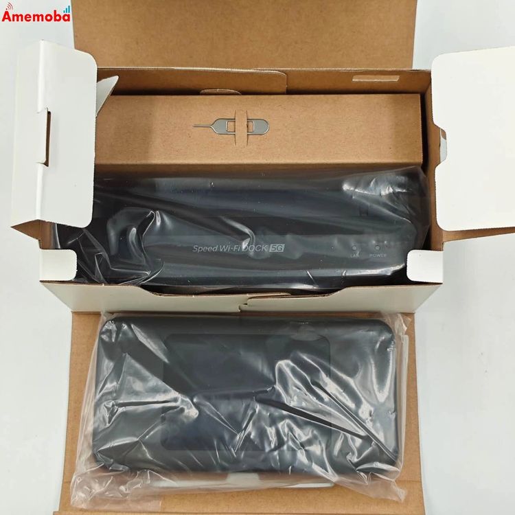 爆速発送Speed Wi-Fi DOCK 5G 01 * ブラック CPS01 新品同様
