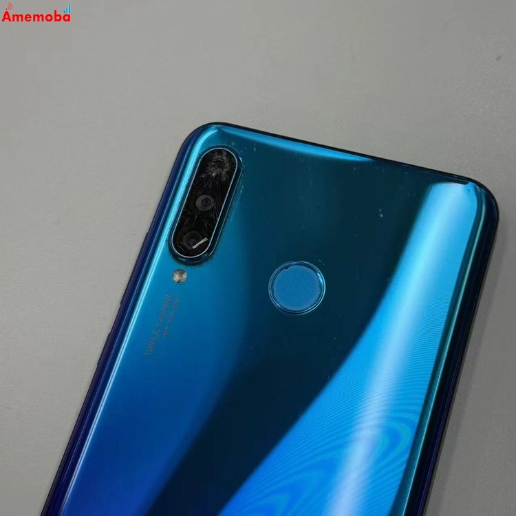 HUAWEI P30 lite 64GB �ԡ����å��֥롼 MAR-LX2J SoftBank��SI