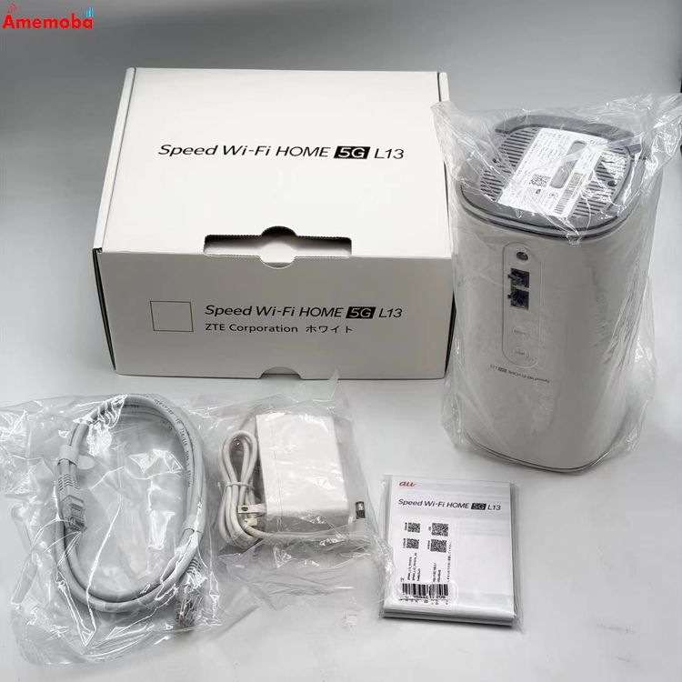 Speed Wi-Fi HOME 5G L13 ZTR02 * �ۥ磻�� ZTR02SWU ̤������