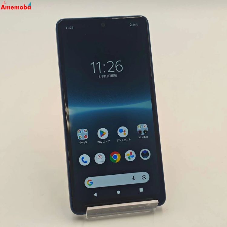 Xperia Ace III 64GB �֥롼 SOG08 Y!mobile��SIM�ե꡼ ����