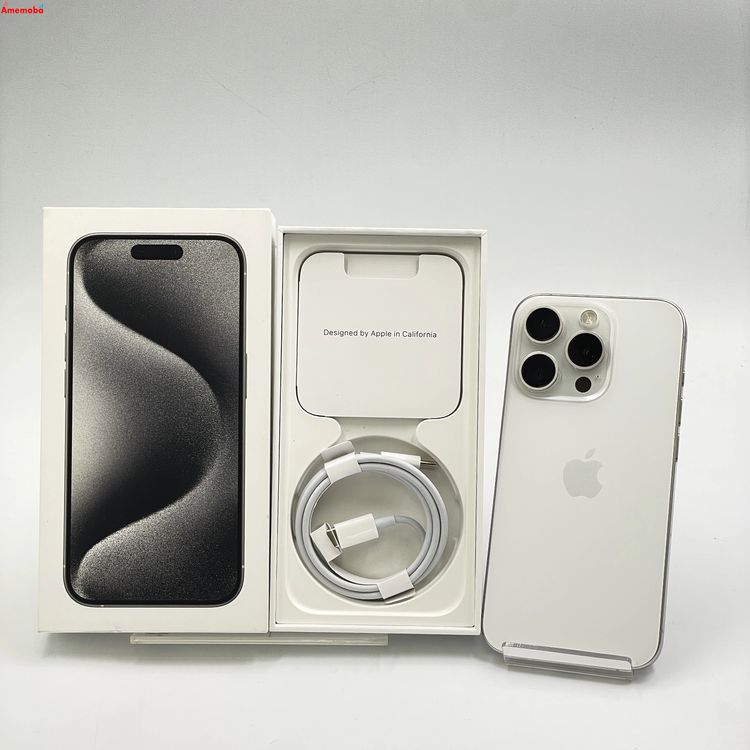 iPhone15 Pro 256GB �ۥ磻�ȥ����˥��� MTUD3J/A SoftBank��SIM