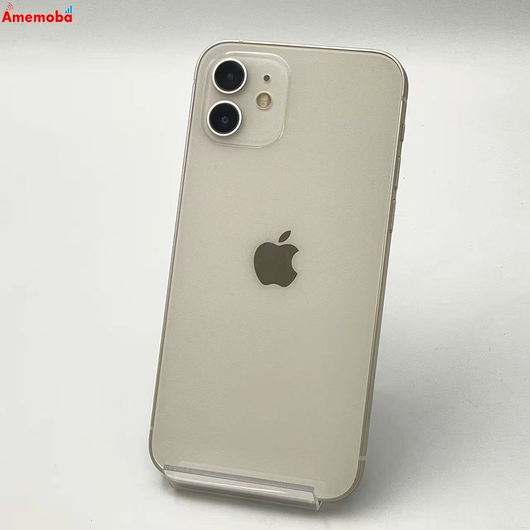 ��®ȯ��iPhone12 64GB �ۥ磻�� 3H516J/A AU��SIM�ե꡼