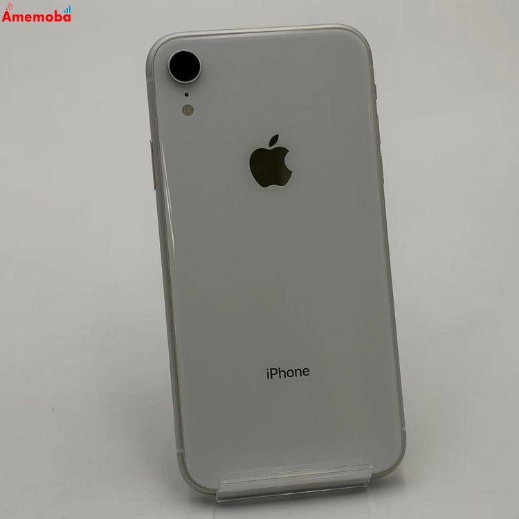 ��®ȯ��iPhoneXR 64GB �ۥ磻�� MT032J/A AU��SIM�ե꡼ ����