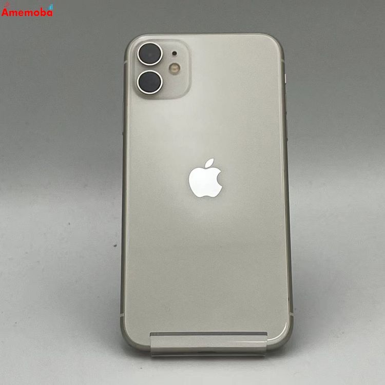 ��®ȯ��iPhone11 64GB �ۥ磻�� MWLU2J/A AU��SIM�ե꡼ �������