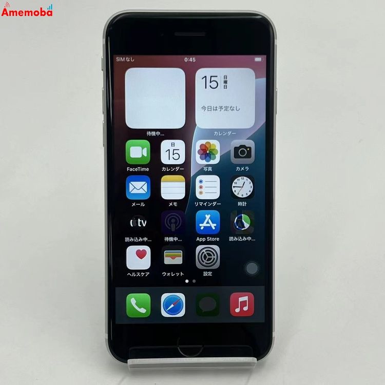 ��®ȯ��iPhoneSE ��2���� 128GB �ۥ磻�� MXD12J/A SIM�ե꡼ �������