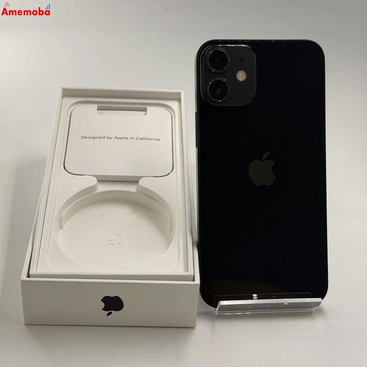 ��®ȯ��iPhone12 mini 64GB �֥�å� MGA03J/A docomo��SIM�ե꡼